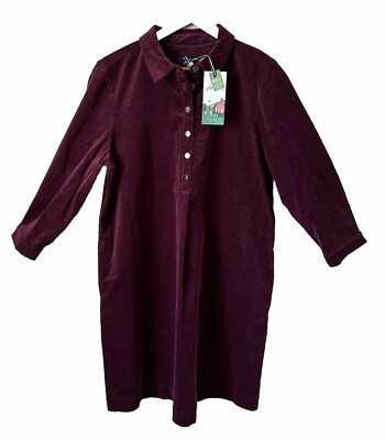 Joules Stella Burgundy Corduroy Tunic Popover Dress Pockets Size US 10 New NWT | eBay Joules Stella Burgundy Corduroy Tunic Popover Dress Pockets Size US 10 New NWT | eBay