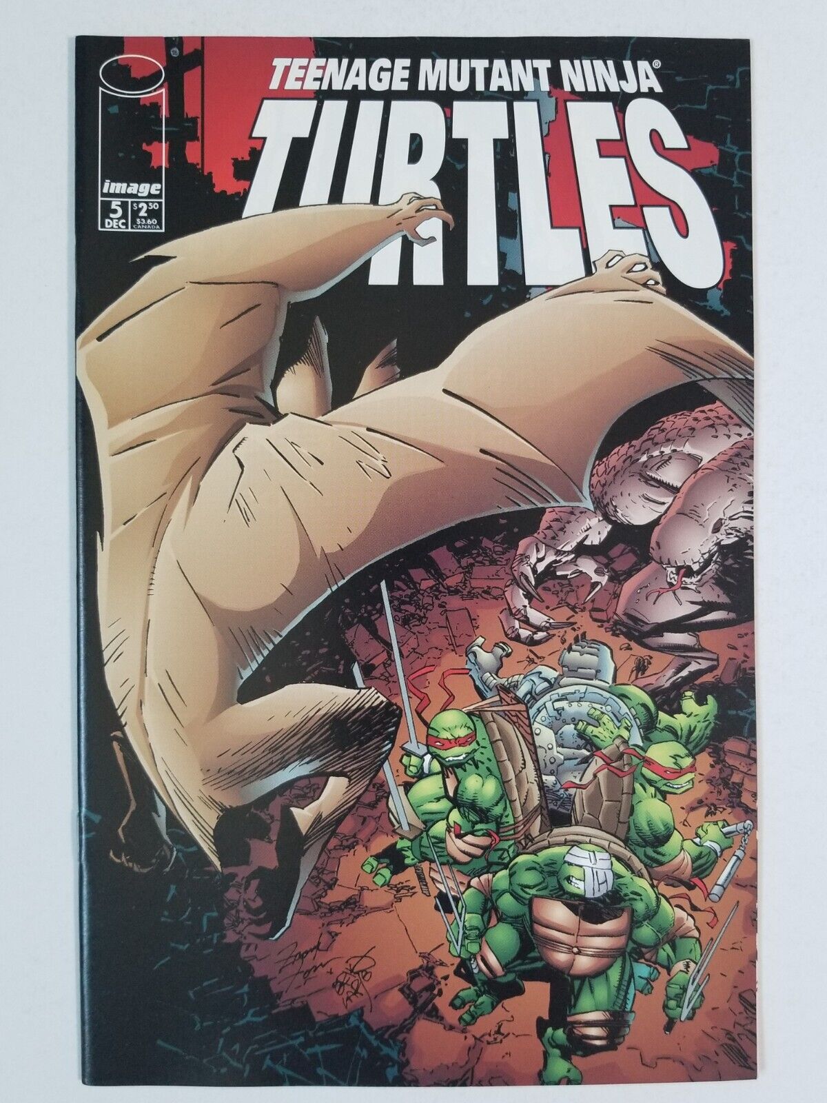 Teenage Mutant Ninja Turtles #5 (1996 Image Comics) TMNT ~ VF Combine Shipping