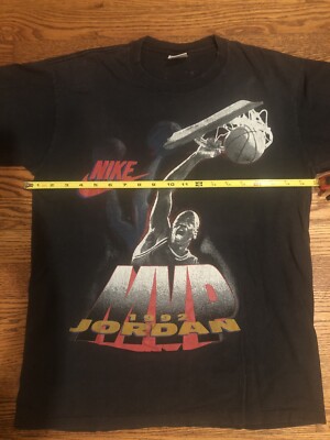 Vintage RARE 1992 Nike Air Michael Jordan MVP Single Stitch