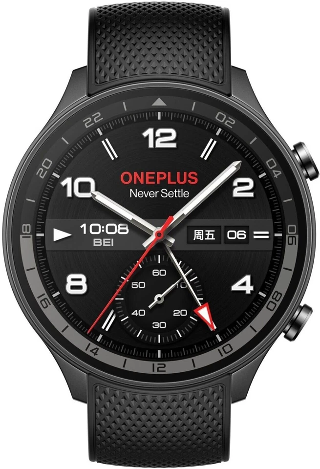 SMARTWATCH ONEPLUS WATCH 2R OPWWE234 46MM WIFI GPS NFC GUNMETAL GRAY NO WATCH 3
