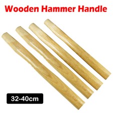 Solid Wooden Hammer Handle Shaft Replacement 32 35  37 40 cm