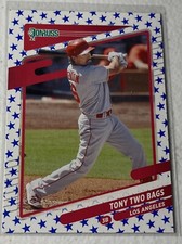 Anthony Rendon 2021 Donruss Independence Day Tony Two Bags Name Variation
