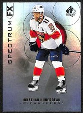 2020 SP Authentic  Jonathan Huberdeau #S-28 Spectrum FX  Florida Panthers