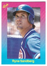 1989 Classic Light Blue - Ryne Sandberg - #99 - Chicago Cubs - NrMt