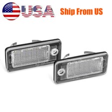 Repuesto de luces de matrícula LED para Audi A3 A4 S4 A6 A8 Quattro Canbus EE. UU.