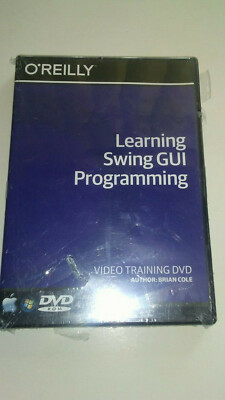 O'Reilly Learning Swing GUI Programming - Video Training DVD - NEW !!