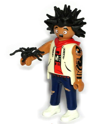 Playmobil Figures 70732 Boys Series 21 - AFRAID OF SPIDERS -Opened