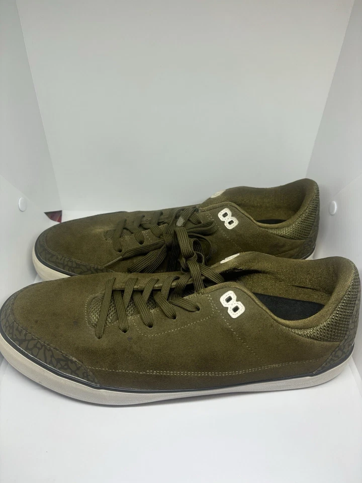 Jordan Mens Court AC.1 Green 579607-301 Jumpman Sneaker Shoe 11.5 — 第 2/4 张图片