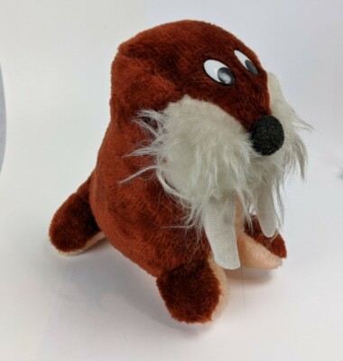 1990's Ace Novelty Plush Walrus Toy