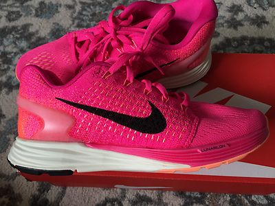 Size 5 - Nike LunarGlide 7 Pink Foil W for sale online | eBay