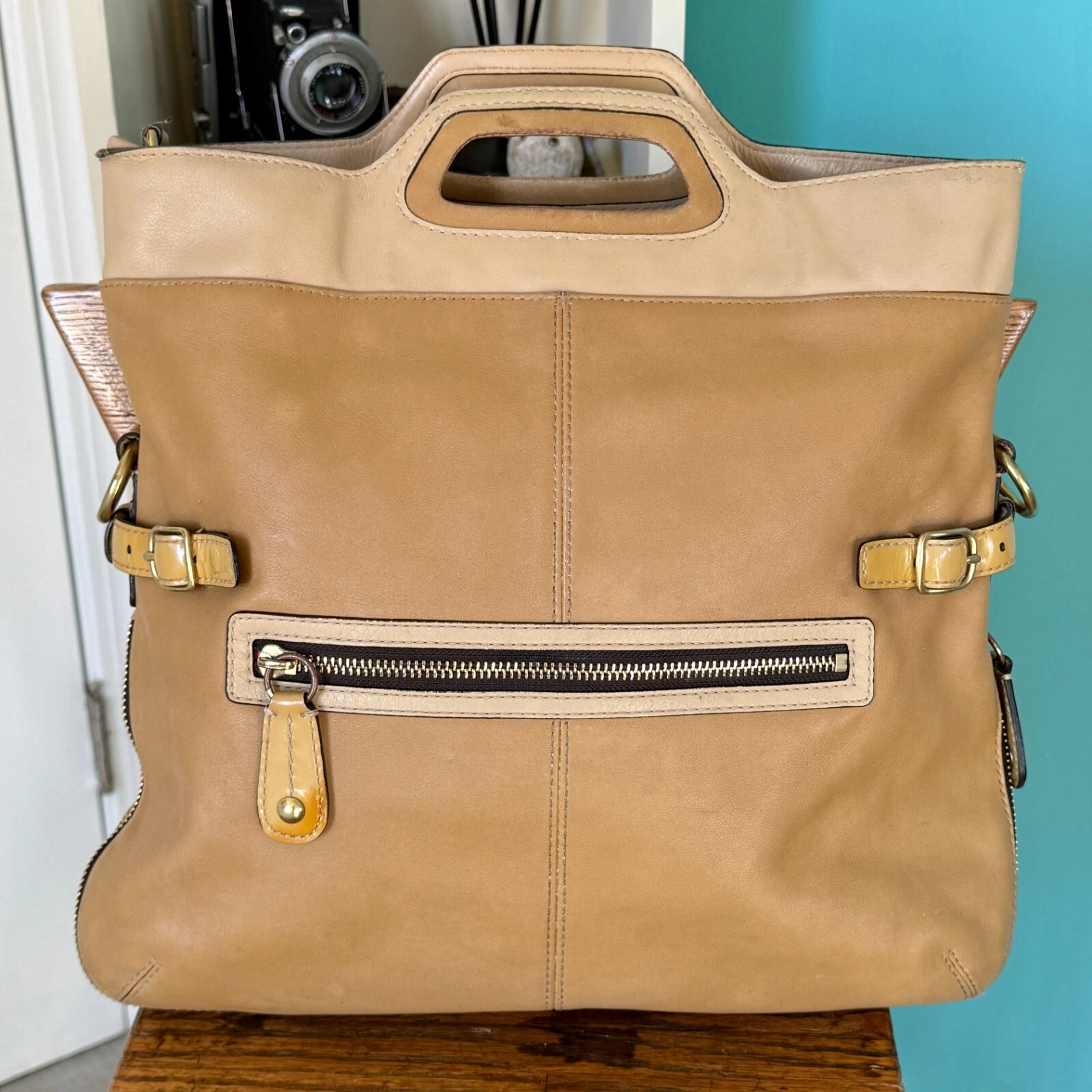 Borsa Coach Bonnie VINTAGE pieghevole in pelle M873 13380