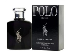 Ralph Lauren POLO BLACK Eau de Toilette Spray 2.5 oz. NIB Men's Cologne Spray