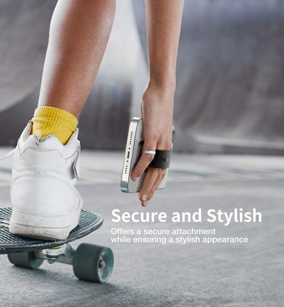 DEXNOR Phone Grip Phone Holder for Hand 2-in-1 Phone Strap with Kickstand Holder