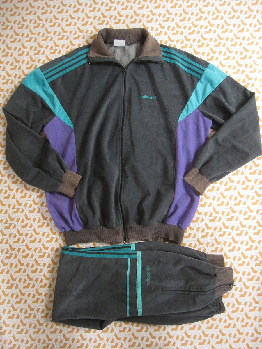 Survetement ADIDAS Challenger Ventex Velour veste Pantalon Vintage