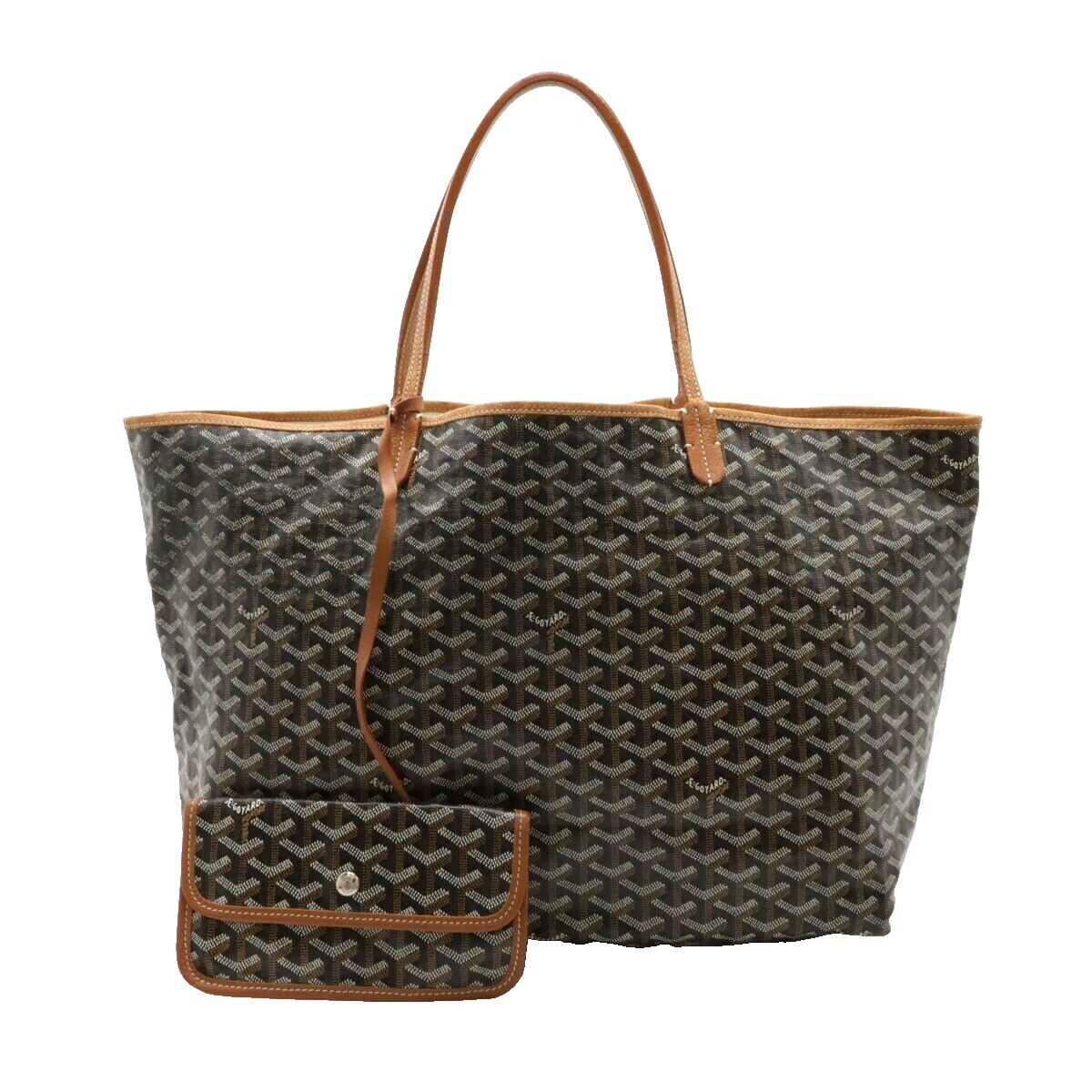 ゴヤール 折り畳み サン レジェ ブラック ブラック（黒）系 GOYARD(ゴヤール) 折りたたみ財布(レディース