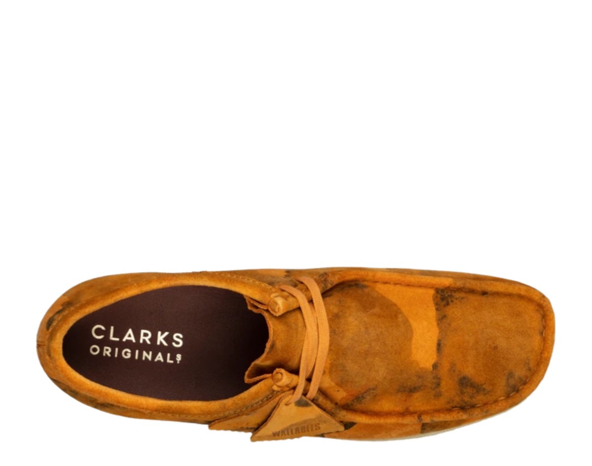 靴 Clarks Wallabee Turmeric Camo supreme Clarks Originals Wallabee Supreme Gore-Tex Camo Men's