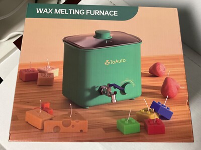 TOAUTO 4Qts Wax Melter DIY Electric Candle Melting Pot for  Craft Maker Beginner