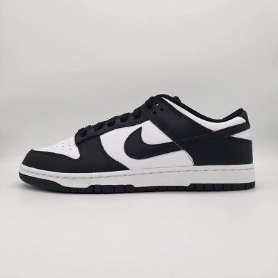 Nike Dunk Low Retro Panda Black White Sneakers Mens 12 DD1391-100 s-l400.jpg main image 2