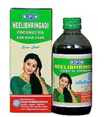 200ml Neelibhringadi Natural Hair Oil to Hair Fall Control Hair grows hair