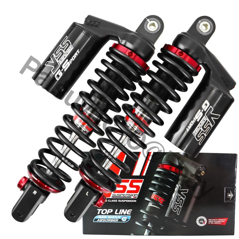 YSS G-SPORT Black Series Adjustable 305mm. for AEROX-155 Spring