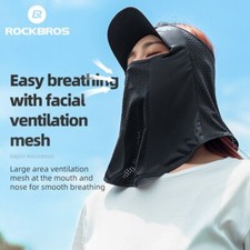 Spring and Summer Outdoor Riding Mask Ice Silk Anti-Uv Full Face Neck Mask