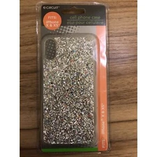E-Circuit iPhone X and XS glitter cell smart phone case *New In Box*