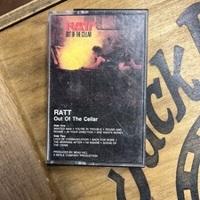 Ratt Out of The Cellar Cassette 