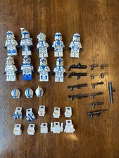 Clone Army Customs Captain Rex  501st Troopers Star Wars LOT