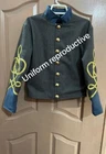 Civil War Confederate Shell Jacket with Gold Braid on Sleeve 1,2,3,4 In All Size