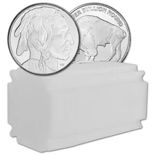 TWENTY (20) 1 oz Highland Mint Silver Round 2024 Buffalo .999 Roll Tube of 20