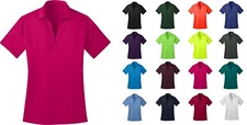 Port Authority Ladies Silk Touch Dri-Fit Polo Shirts NEW XS-4XL L540
