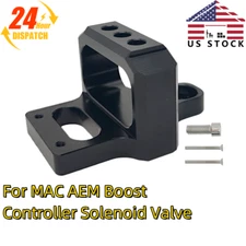 Mount Holder Bracket Kit 3 Port For Boost Controller Solenoid Valve MAC AEM