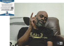FREEWAY RICK ROSS HIP HOP DRUG TRAFFICKER SIGNED 8x10 PHOTO C BECKETT COA BAS