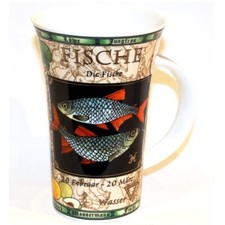 Dunoon Tasse Sternzeichen Fische 0,5 l Glencoe Jumbotasse Jumbobecher