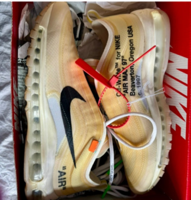 RARE Nike Air Max 97 OG X OFF WHITE ''The Ten  2017