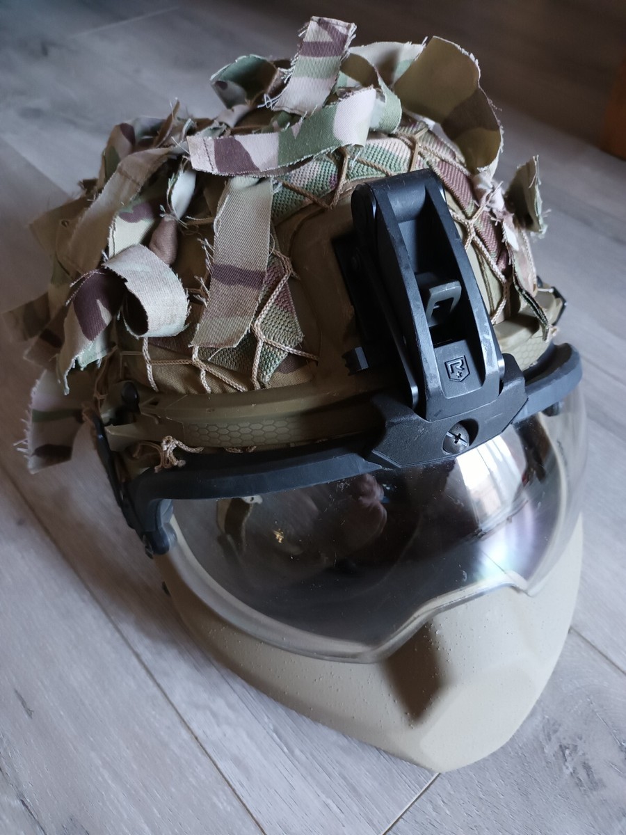 Genuine Virtus Revision Battleskin Medium Helmet with Visor and