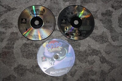 Playstation Spyro Game Lot: Ripto's Rage + Year of the Dragon + PS2 ENTER DRAGON