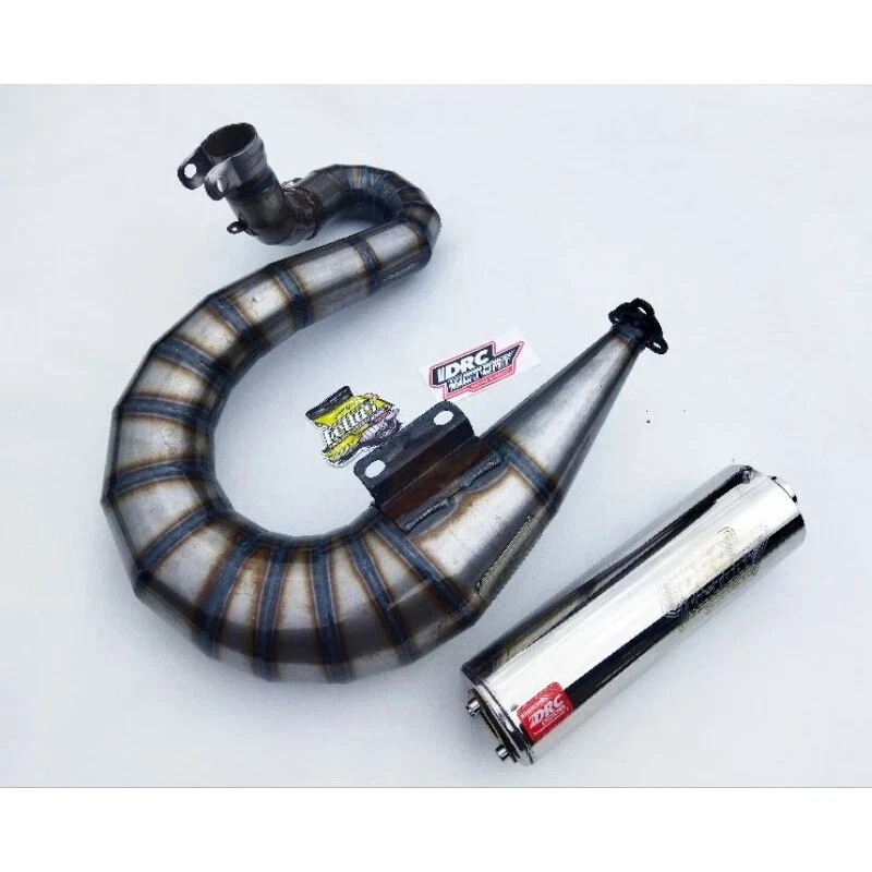 Escape izquierdo vespa silenciador anaconda DRC Racing cuadro victoria serie hasta 177cc Foto 2 de 3