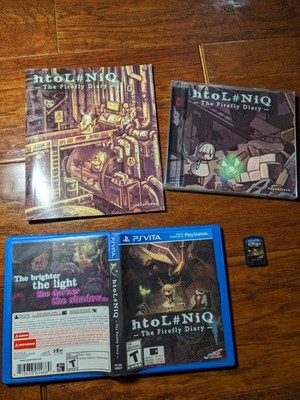 Playstation PS Vita htol#niq: The Firefly Diary Game Art Book Sealed Soundtrack