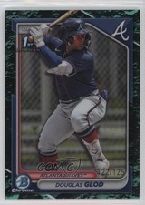 2024 Bowman Chrome Prospects Aqua Lunar Refractor /125 Douglas Glod #BCP-11 13ob