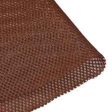 Speaker Grill Cloth 0.5 x 1.45 Meters Polyester Fiber Stereo Mesh Fabric Brown