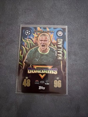 Match Attax Extra 25/26 Erling Haaland Goliaths #GL1 Manchester City 2025/2026