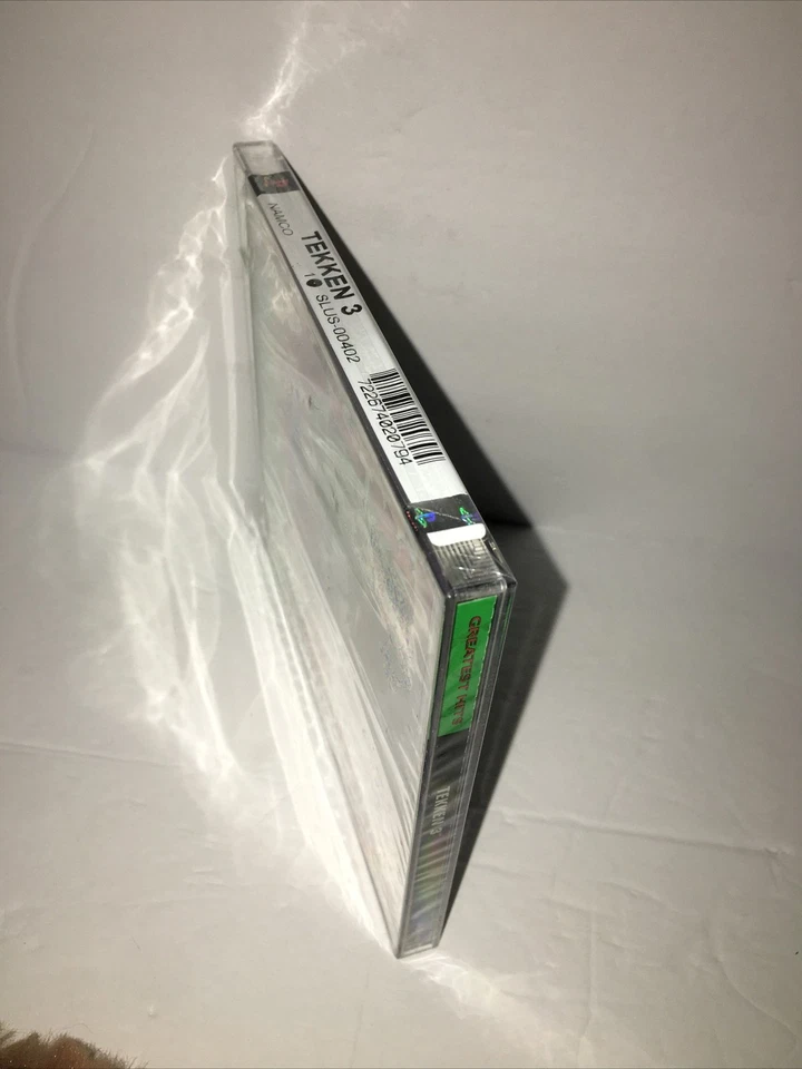 Tekken 3 GREATEST HITS PlayStation 1, PS1 1998 FACTORY SEALED! - Image 3 of 4