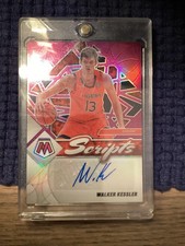 2022-23 Chronicles Draft Picks - Mosaic Scripts Autographs Walker Kessler  1/25