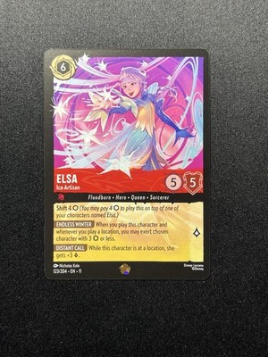 Elsa - Ice Artisan 123/204 Winterspell Regular Legendary Lorcana