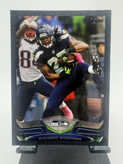 2013 Topps Mini- All-Pro Richard Sherman #25 Black Border /5 SSP