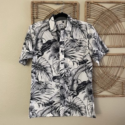 Roberta Oaks x Pow! Wow! Waimanu Hawaii Aloha Shirt Limited Release Sz M B17