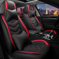 Seat Covers Pontiac Gto 2004-2006 Nappa Leather Sport 2seats Black Red Seat Covers Pontiac Gto 2004-2006 Nappa Leather Sport 2seats Black Red