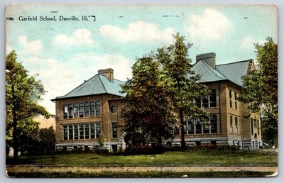 Danville Illinois~Garfield School~Dan O'Toole Been Down to the Fair~1909 PC