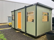 USED £4999 +VAT 16' X 9' Portable Building Site Office cabin IN STOCK!